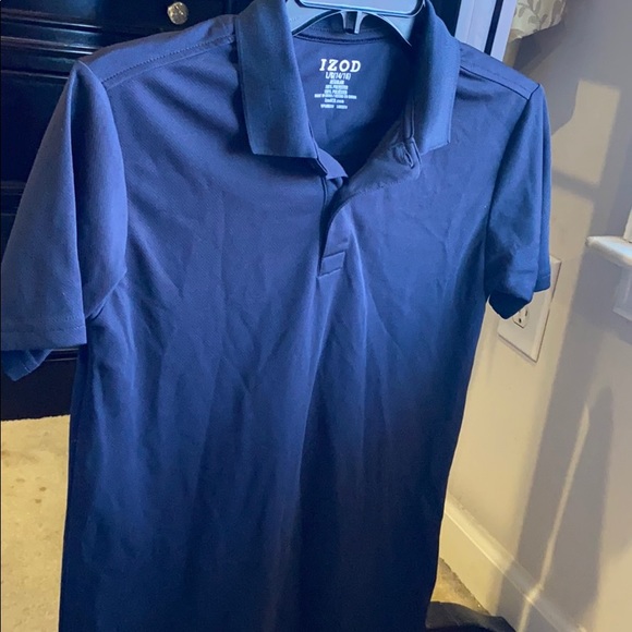Navy Izod polo - Picture 2 of 2
